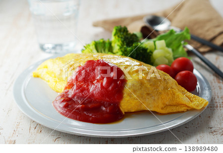 煎蛋飯 煎蛋飯 138989480
