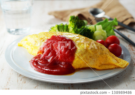 煎蛋飯 煎蛋飯 138989486