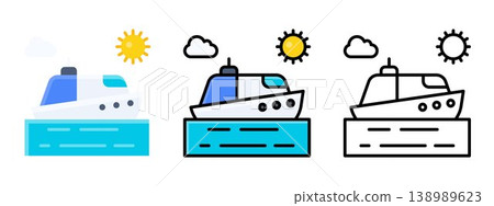 Luxury Summer Sailing Yacht Vacation Luxury Summer Sailing Yacht Vacation 138989623