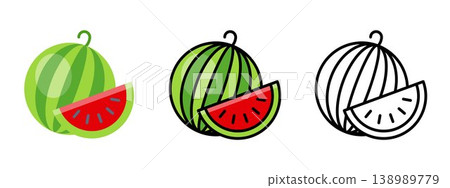 Fresh Summer Juicy Watermelon Fruit Fresh Summer Juicy Watermelon Fruit 138989779