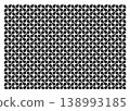 This illustration features a captivating pattern created using metaballs 138993185