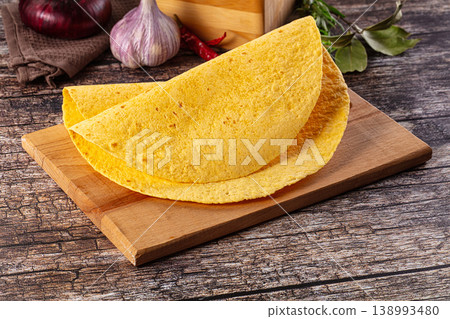Mexican corn thick bread Tortilla Mexican corn thick bread Tortilla 138993480