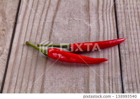 Fresh hot and spicy chili pepper Fresh hot and spicy chili pepper 138993540