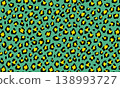 Leopard print leopard pattern vector illustration 138993727