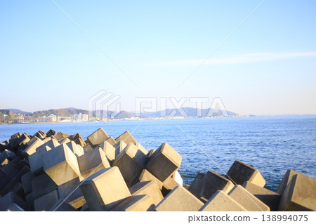 Shonan in the evening, Yuigahama beach Shonan in the evening, Yuigahama beach 138994075