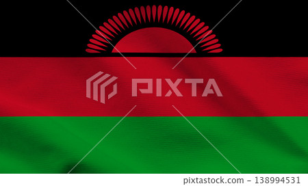 Malawis flag symbolizing independence and sovereignty during national celebrations Malawis flag symbolizing independence and sovereignty during national celebrations 138994531