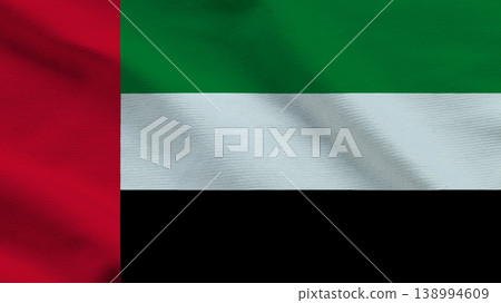Flag of the United Arab Emirates representing national pride and sovereignty Flag of the United Arab Emirates representing national pride and sovereignty 138994609