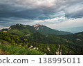 Alpine mountains - view from Golica peak in Karavanke range, Slovenia 138995011