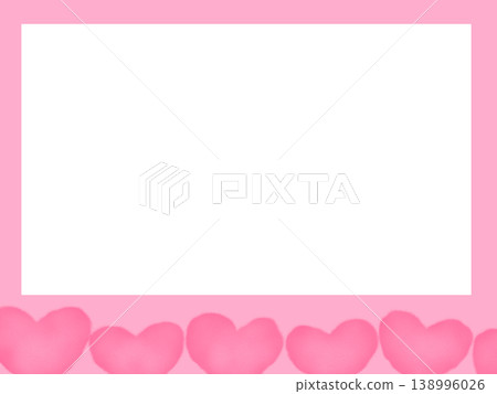 heart frame illustration 138996026