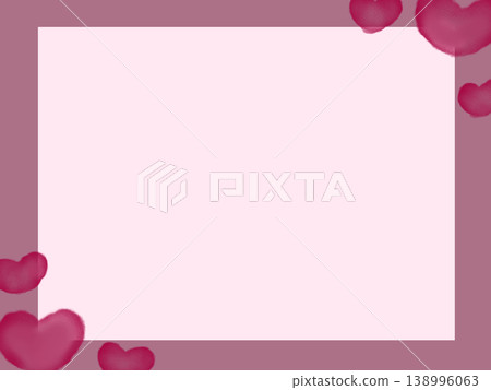 心形卡牌插圖 138996063