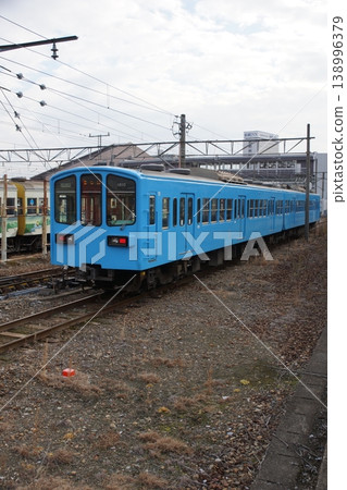 Scenery of the Ohmi Railway: Hikone Station (Moha 800 series) Scenery of the Ohmi Railway: Hikone Station (Moha 800 series) 138996379