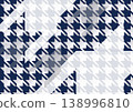 Platinum houndstooth pattern; a sophisticated geometric background with the beautiful luster of platinum. 138996810