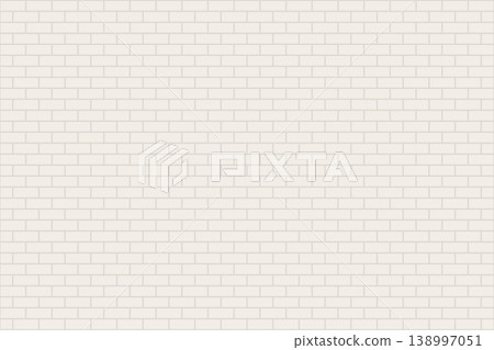 Beige brick wall background 138997051