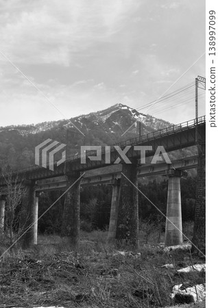 Niigata Prefecture, Yuzawa, Motozawa Bridge Niigata Prefecture, Yuzawa, Motozawa Bridge 138997099