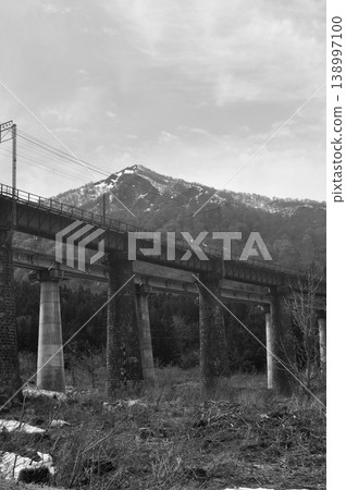 Niigata Prefecture, Yuzawa, Motozawa Bridge Niigata Prefecture, Yuzawa, Motozawa Bridge 138997100