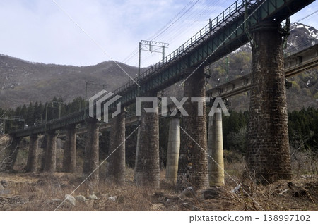 Niigata Prefecture, Yuzawa, Motozawa Bridge Niigata Prefecture, Yuzawa, Motozawa Bridge 138997102