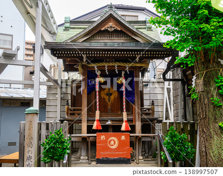 Sugamo Jizo-dori Shopping Street, Sugamo Sarutahiko Okami Koshindo, along the old Nakasendo Road, Toshima Ward, Tokyo. 138997507