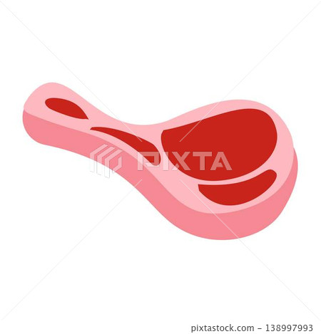 raw pork chop protein meat 138997993