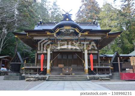 The main hall of Hodosan Shrine (Nagatoro, Chichibu District, Saitama Prefecture) 138998231