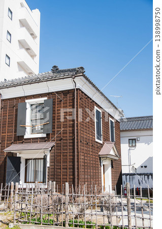 位於中町大街的松本市比例博物館分館外觀。 138998750