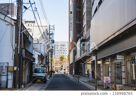 Streetscape of Rokukyu Shopping Street, Matsumoto City 138998765