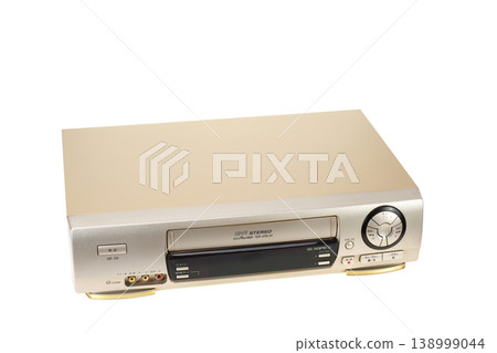 Old VHS video deck 138999044