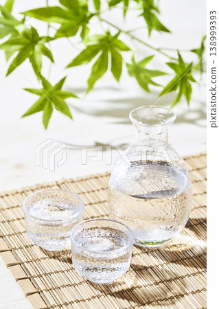 Summer image of Japanese sake Summer image of Japanese sake 138999393