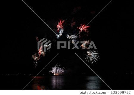 Kasumi Fireworks Festival, Sea of Japan, Hyogo Prefecture Kasumi Fireworks Festival, Sea of Japan, Hyogo Prefecture 138999752