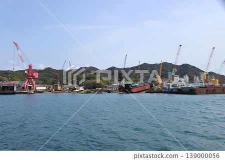 Shipyard, Awaji Island, Seto Inland Sea, Hyogo Prefecture 139000056