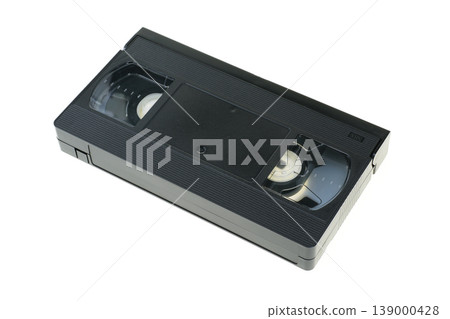Old VHS videotape - Front Old VHS videotape - Front 139000428