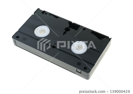 老式VHS錄影帶 - 背面 老式VHS錄影帶 - 背面 139000429