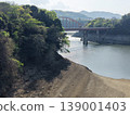 Lake Tsukui during the dry season 139001403