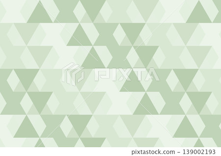 Pale green triangular geometric background 139002193