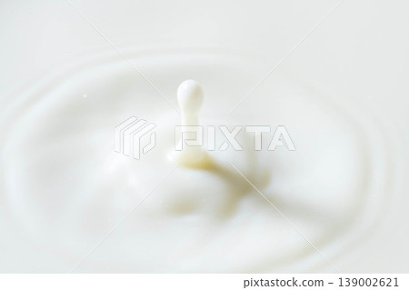 An image of white milk being poured onto a white background. An image of white milk being poured onto a white background. 139002621