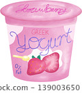 Greek_Yugurt_Strawberry_clipart 139003650