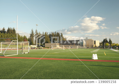 A Football Field on School Grounds: A Concept for Student Sports and Health A Football Field on School Grounds: A Concept for Student Sports and Health 139005158