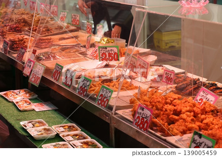 購物街上的熟食店 購物街上的熟食店 139005459