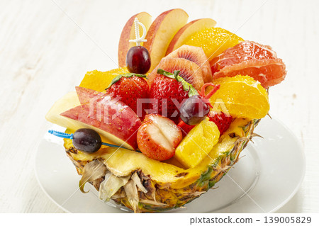 A colorful assortment of fruits 139005829