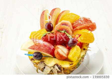 A colorful assortment of fruits 139005830