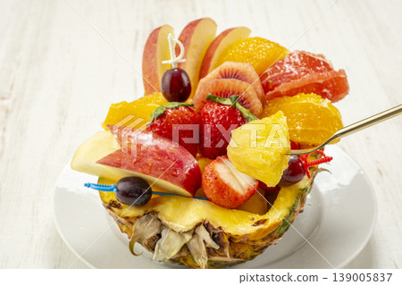 A colorful assortment of fruits 139005837