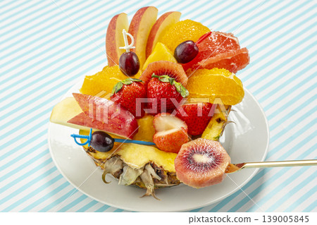 A colorful assortment of fruits 139005845