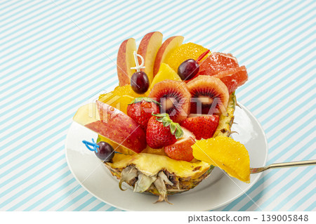 A colorful assortment of fruits 139005848