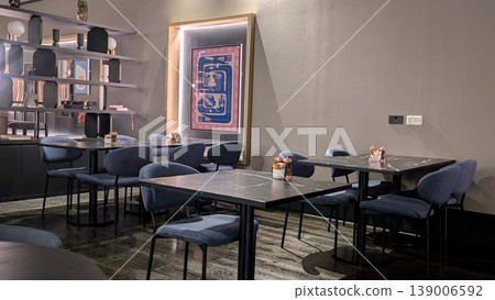 英國一家飯店內的現代早餐場所 英國一家飯店內的現代早餐場所 139006592
