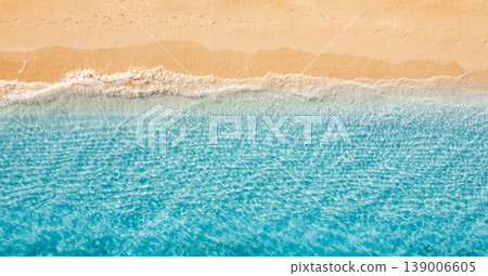 Relaxing Aerial Summer Beach Shore Calm Waves Azure Ocean Tropical Mediterranean Coastline Outdoors Nature Paradise Relaxing Aerial Summer Beach Shore Calm Waves Azure Ocean Tropical Mediterranean Coastline Outdoors Nature Paradise 139006605