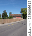 Mansion and roadside in Stein am Rhein in Switzerland - vertical 139006612