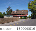 Cottage and roadside in Stein am Rhein in Switzerland 139006616