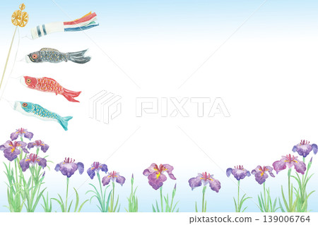 Watercolor background illustration for Children's Day in May Watercolor background illustration for Children's Day in May 139006764