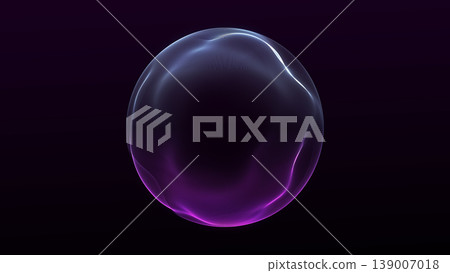 Soft violet glass sphere with translucent edges, smooth gradient light and airy minimal style. Clean abstract orb on a pale background with delicate modern glow. Soft violet glass sphere with translucent edges, smooth gradient light and airy minimal style. Clean abstract orb on a pale background with delicate modern glow. 139007018