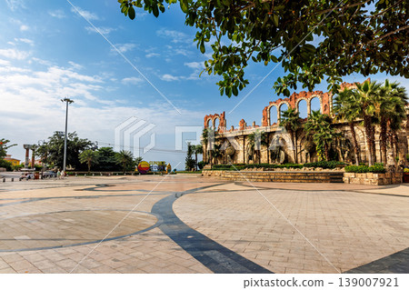 Phu Quoc, Vietnam - January 3 2026: Roman square ruins and warrior statues in Phu Quoc Phu Quoc, Vietnam - January 3 2026: Roman square ruins and warrior statues in Phu Quoc 139007921