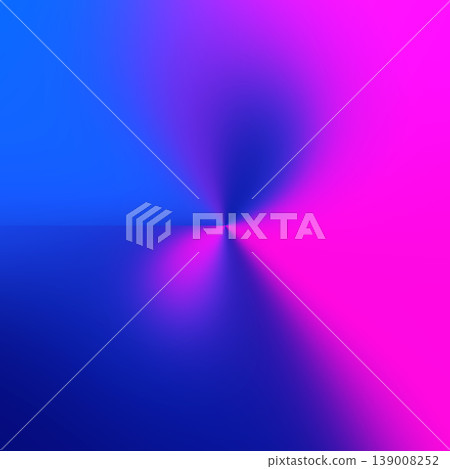 Vibrant pink and blue abstract gradient background with radial blur and modern color flow 139008252